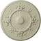 Ekena Millwork Flower Ceiling Medallion (Fits Canopies up to 3 7/8"), Hand-Painted Clear Yellow, 27"OD x 1 1/8"P CM27FLCYF - alternate 1
